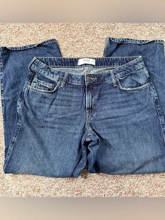 Hollister Denim - Hollister Women's Dark Blue Bootcut Jeans